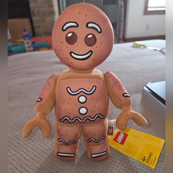 Lego Other - New Gingerbread Lego 9" Plush Collection 2025 172560LL Christmas 2025 Soft Toy